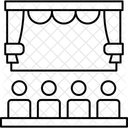 Cinema Cinema Auditorium Cinema Hall Icon