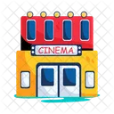 Cinema Cinema Building Movie Theatre Icon
