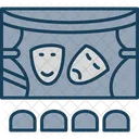 Cinema Premiere Screen Icon