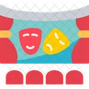 Cinema Premiere Screen Icon