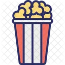 Cinema Refreshment Corn Popcorn Icon