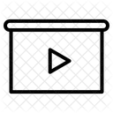 Cinema Screen  Icon