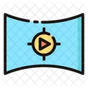 Cinema Screen  Icon