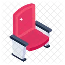 Cinema Seat Theatre Seat Cinema Chair Icon