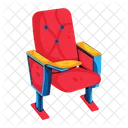 Cinema Seat Cinema Chair Theater Chair Icon