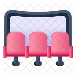 Cinema Seats  Icon