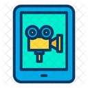 Online Movie Tab Tablet Icon