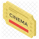 Cinema Ticket  Icon