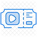 Cinema ticket  Icon