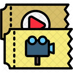 Cinema ticket  Icon