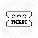 Cinema Ticket Ticket Movie Ticket Icon