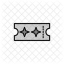 Cinema Ticket  Icon