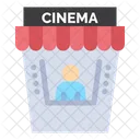 영화관 티켓 창구  아이콘