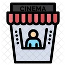 영화관 티켓 창구  아이콘