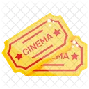 Cinema Tickets Cinema Pass Show Passes Icon