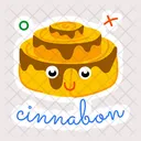 Cinnabon Roll Cinnamon Bun Cinnamon Roll Icon