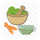 Cinnamon And Green Tea  Icon