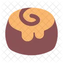 Cinnamon Roll Bakery Dessert Icon