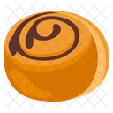 Cinnamon Roll Roll Breakfast Icon