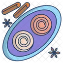 Cinnamon Roll  Icon