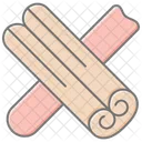 Cinnamon Stick Lineal Color Icon Icon
