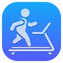 Cinta De Correr Gimnasio Fitness Icon