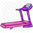 Cinta De Correr Maquina De Gimnasio Fitness Icono