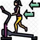 Cinta De Correr Maquina De Correr Fitness Icono