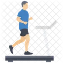 Cinta De Correr Fitness Maquina Para Correr Icono