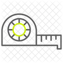 Cinta Metrica Medicion Cinta Icono