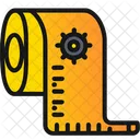 Cinta Metrica Herramientas Hardware Icon