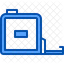 Cinta Metrica Estructura Renovacion Icono