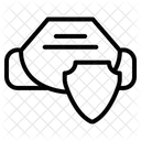 Cinto com escudo  Ícone