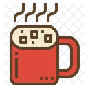 Caldo Cioccolata Marshmallow Icon