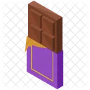 Cioccolato Barretta Isometrica Icon