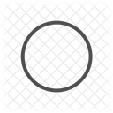 Circle Circular Blank Icon