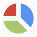 Circle Pie Chart Graph Icon