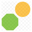 Circle And Octagon  Icon