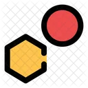 Circle And Polygon  Icon
