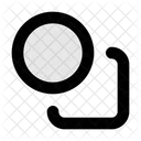 Circle And Square  Icon