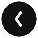 Circle Arrow Left Fill Rounded Arrow Icon