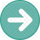 Circle arrow right  Icon