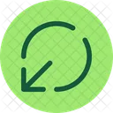 Circle Bottom Down Icon