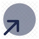 Circle Bottom Up Icon