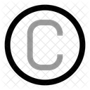 Circle C Letter Letter File Icon