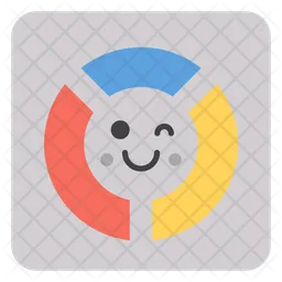 Circle Chart Emoji Icon
