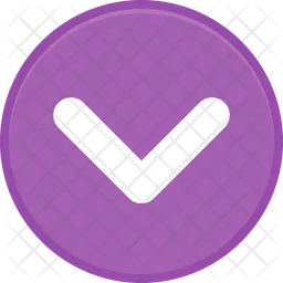 Circle chevron down  Icon