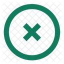 Circle Cross Cancel Close Icon