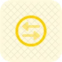 Circle Data Transfer  Icon