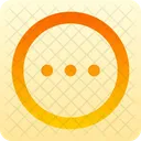 Circle Dots Horizontal Icon